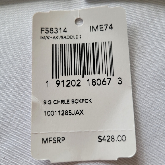 Coach Charlie Backpack In Signature Canvas NWT - Picture 3 of 16